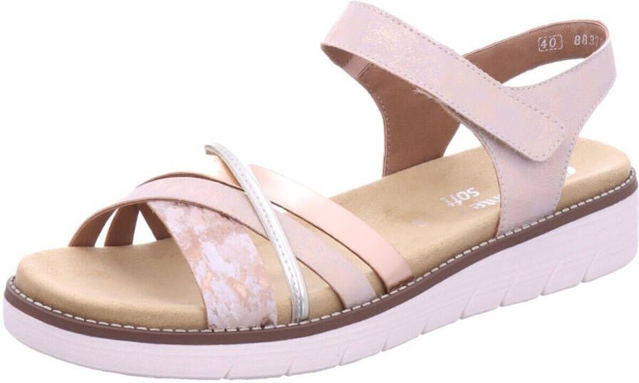 Remonte Sandalen sleehak zomerschoen sandalette met uitneembare zachte inlegzool