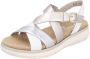 Remonte Sandalen Elisabeth Hurley-Collection sleehak zomerschoen sandaal met kruisbandage - Thumbnail 3