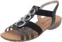 Remonte Sandalen sleehak zomerschoen sandaal met elastische banden - Thumbnail 1