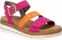 Remonte Sleehaksandaaltjes sleehak zomerschoenen sandalen in vegan verwerking - Thumbnail 7