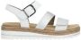 Remonte Sleehaksandaaltjes sleehak zomerschoenen sandalen in vegan verwerking - Thumbnail 5