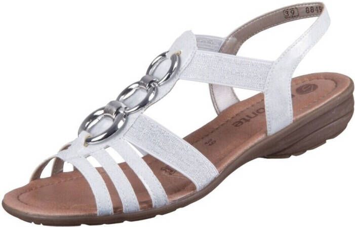 Remonte Sandalen sleehak zomerschoen sandaal met elastische banden - Foto 3