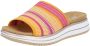 Remonte Slippers sleehak zomerschoen slippers met praktische elastische rand - Thumbnail 1