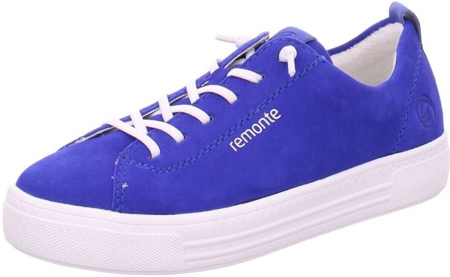 Remonte Slip-on sneakers Plateau sneaker slipper vrijetijdsschoen met praktische verwisselbare inlegzool