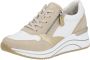 Remonte Sneakers met sleehak vrijetijdsschoen lage schoen veterschoen vegan verwerking - Thumbnail 2