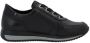 Remonte Zwarte leren sneaker met optiHeren pasvorm Black Dames - Thumbnail 17