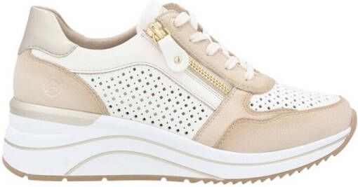 Remonte D0T14-81 Weiss Kombi Extra Wijde Sneaker - Foto 2