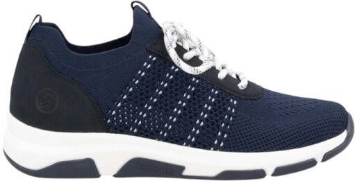 Remonte Slip-on sneakers vrijetijdsschoen lage schoen slipper instapschoen met aantrek-lussen