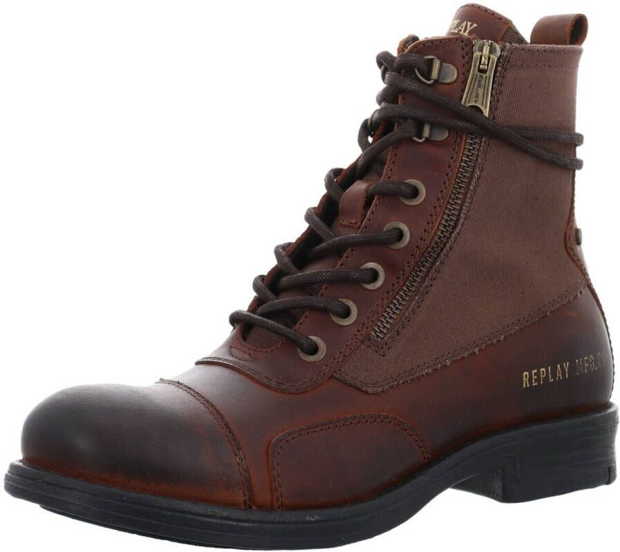 Replay Boots met ritssluiting model 'PACK BIKER'