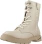 Replay Stijlvolle Veterschoenen met Rits Beige Dames - Thumbnail 3