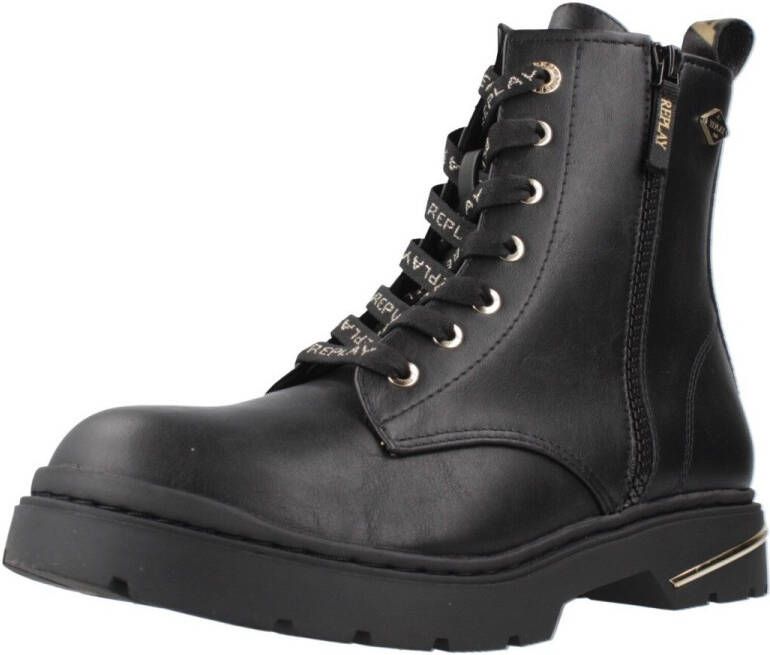REPLAY Zwarte Boots Joplin 16b - Foto 3