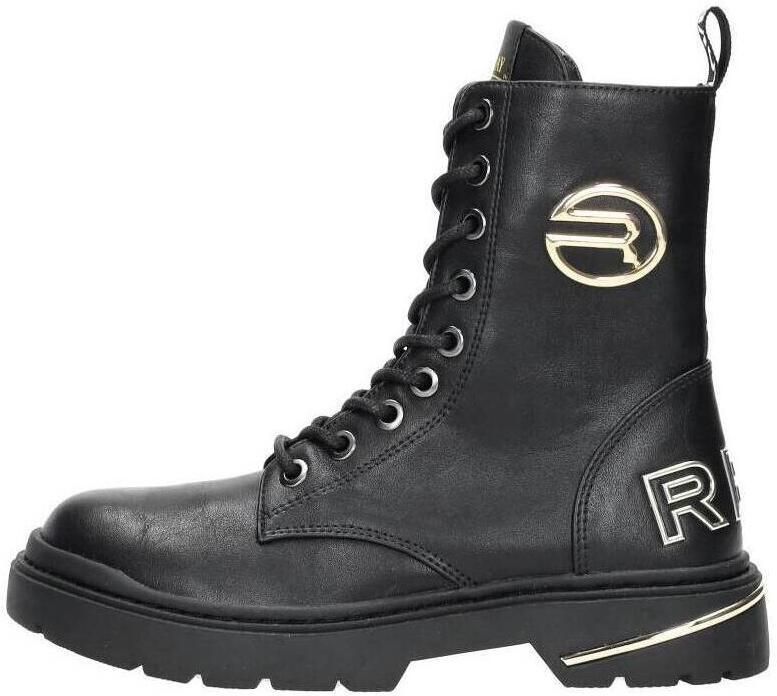 Replay Joplin 8 Veterboots Laarzen Met Veters Meisjes Zwart - Foto 5