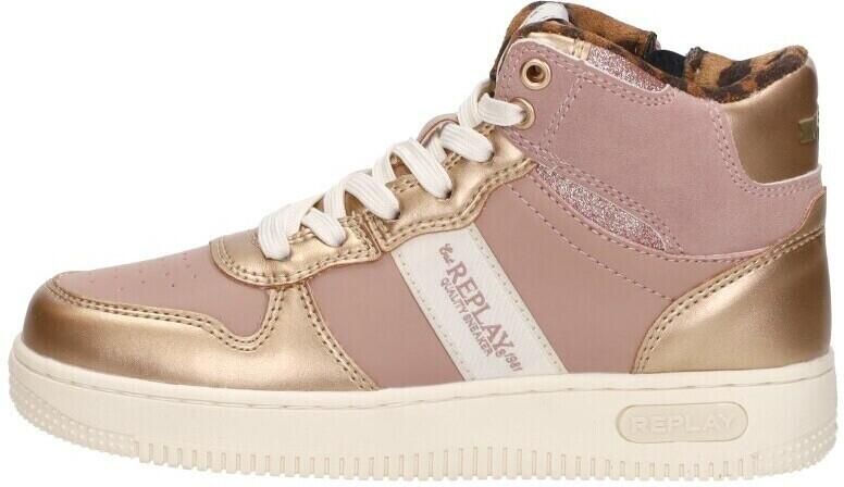 Replay Epic Jr Boot Girl 4 Sneakers Meisjes Rosegoud - Foto 6