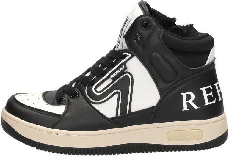 Replay Epic JR Mid Boy 4 JZ430019S-0008 Zwart Wit - Foto 4