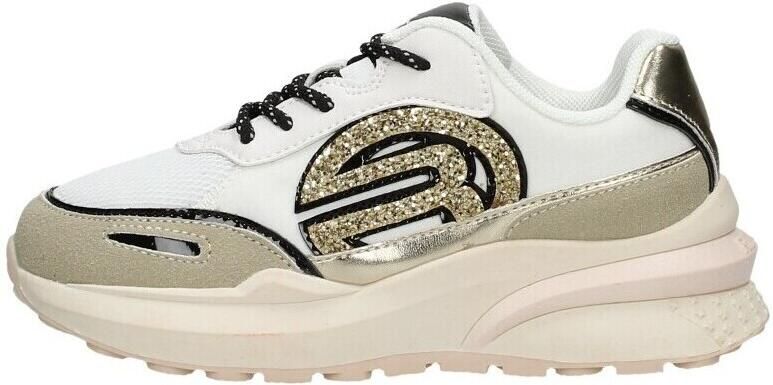 Replay Athena JR-1 chunky sneakers wit beige Meisjes Imitatieleer Printopdruk 34 - Foto 3