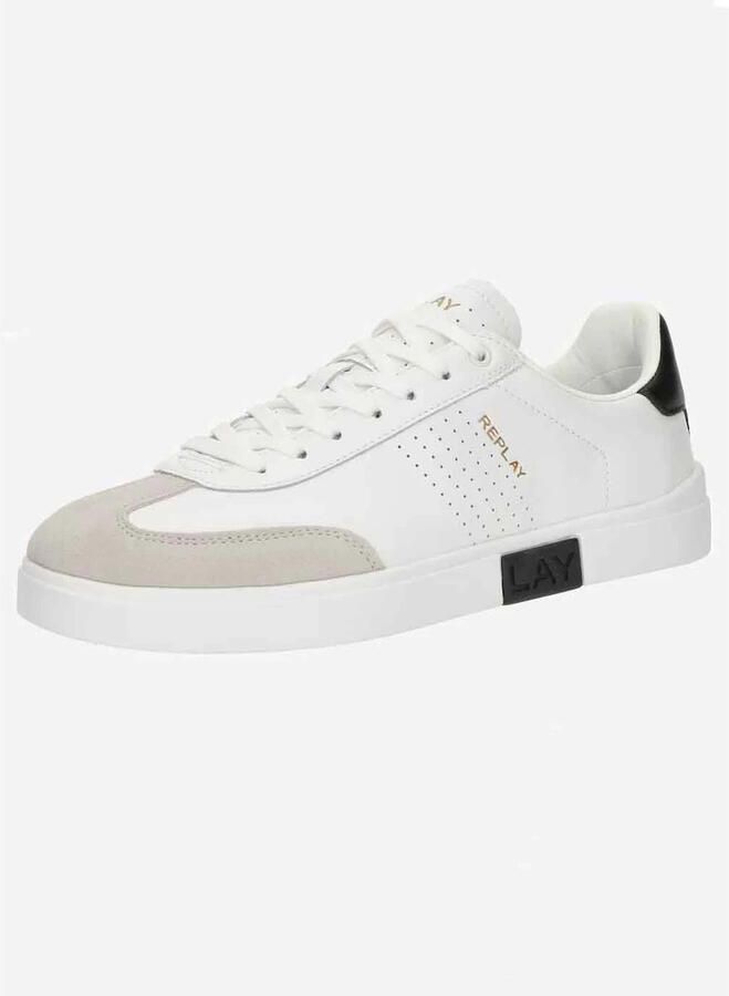Replay Lage Sneakers GMZ3P.000 C0039L Pollys M Scent 0062- White Black - Foto 3