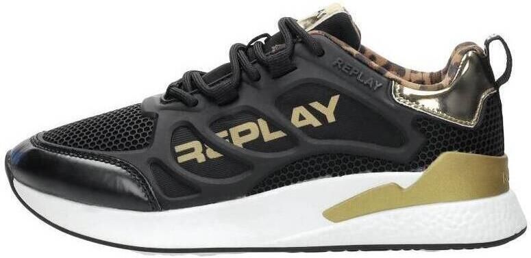 Replay Maze JR 5 JS540008S-0006 Zwart Goud - Foto 8