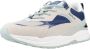 Replay Merak Jr sneakers blauw geel Jongens Imitatieleer Meerkleurig 37 - Thumbnail 3