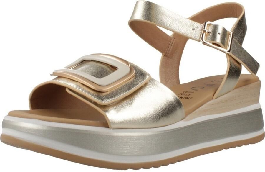 Repo Sandalen met sleehak 19211r