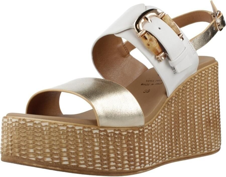 Repo Sandalen met sleehak 22224r - Foto 2