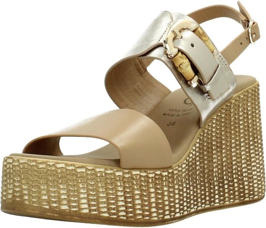 Repo Sandalen met sleehak 22224r - Foto 2