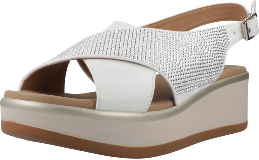 Repo Sandalen met sleehak 81268r