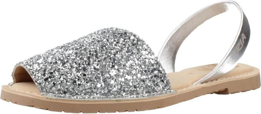 Ria Platte sandalen 27500 21224 Sandalia Glitter