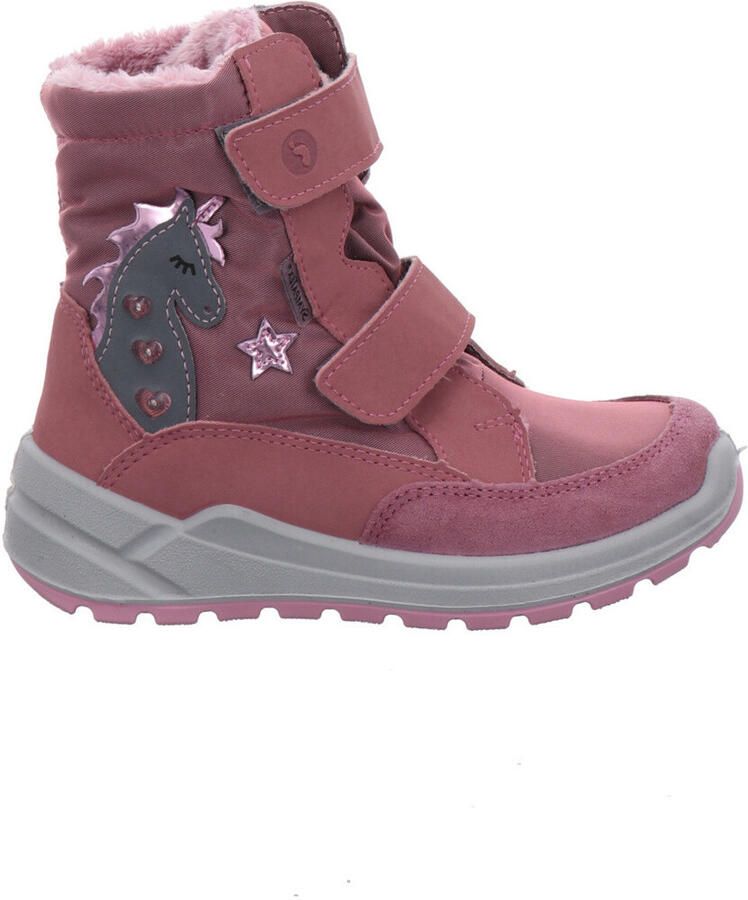 Ricosta Snowboots Annika WMS: normaal winterlaarzen klittenbandschoenen kleuterschoen met knipperfunctie