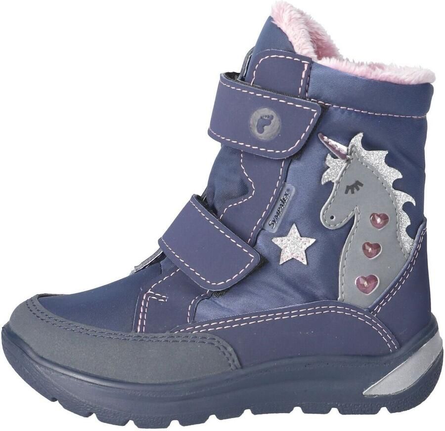 Ricosta Winterlaarzen Annika WMS: normaal Knipperschoen met warme voering maatsjabloon om te downloaden