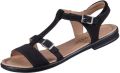 Ricosta Platte sandalen Kalja - Zwart