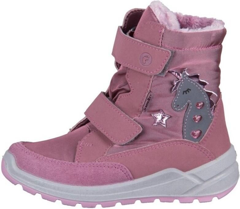 Ricosta Snowboots Annika WMS: normaal winterlaarzen klittenbandschoenen kleuterschoen met knipperfunctie - Foto 2