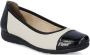 Rieker Witte Gesloten Ballerina's voor Vrouwen White Dames - Thumbnail 8