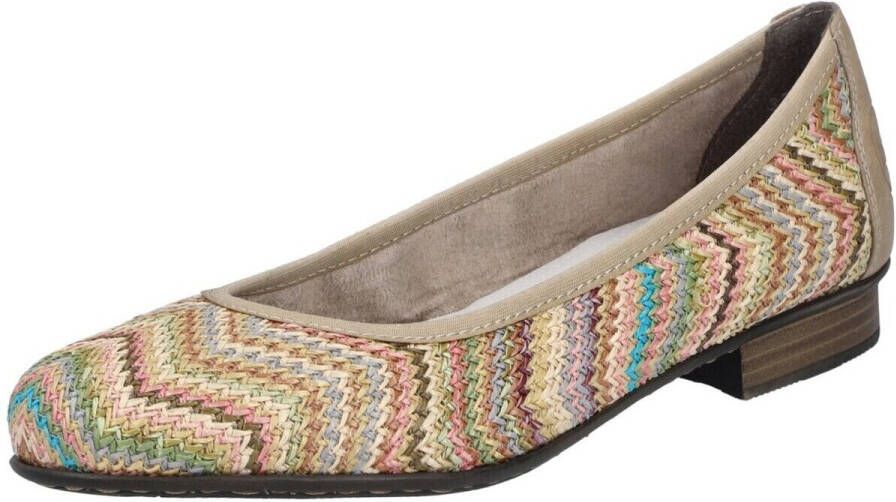 Rieker Ballerina's slippers instapschoen pumps met zachte binnenzool