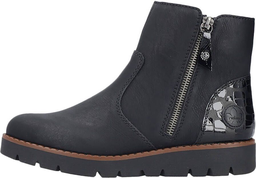 Rieker Boots zonder sluiting enkellaars casual laarzen met binnenrits - Foto 2