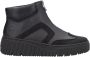 Rieker Boots zonder sluiting enkellaars wedge hak plateaulaarzen met gewatteerde schaprand - Thumbnail 4
