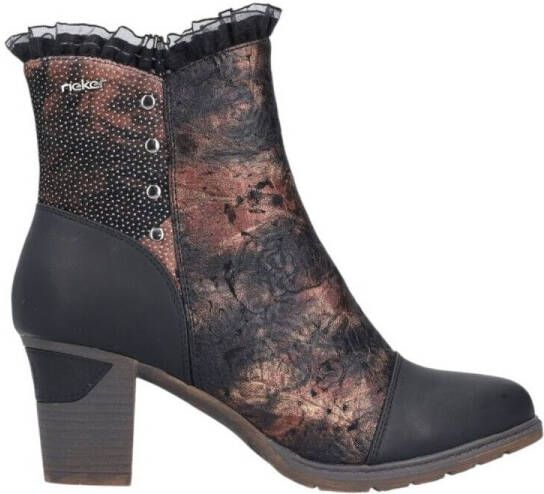 Rieker Laarsjes Klederdracht laarsjes feestlaarsjes blokhak met warme voering - Foto 2