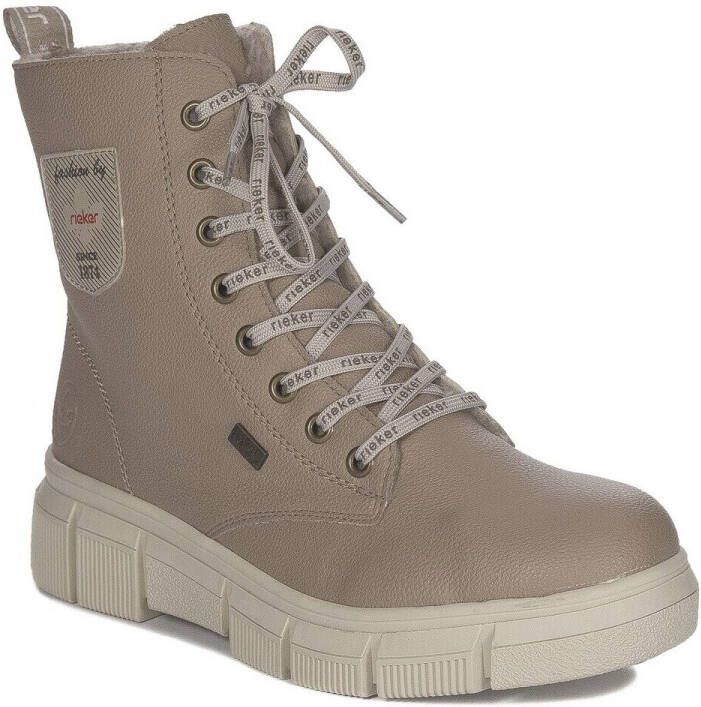 Rieker Enkellaarzen Botki Damskie Ocieplane