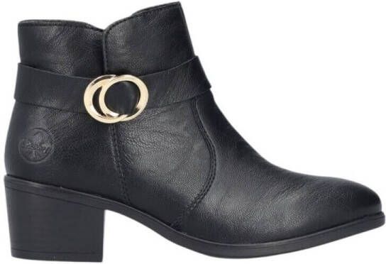 Rieker Zwarte Dameslaarzen Weerbestendig en Stijlvol - Foto 3