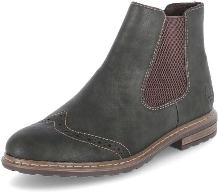 Rieker Chelsea-boots met lyra-perforaties smal model - Foto 2