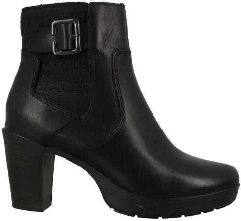 Rieker Stijlvolle en comfortabele enkellaars voor dames Black Dames