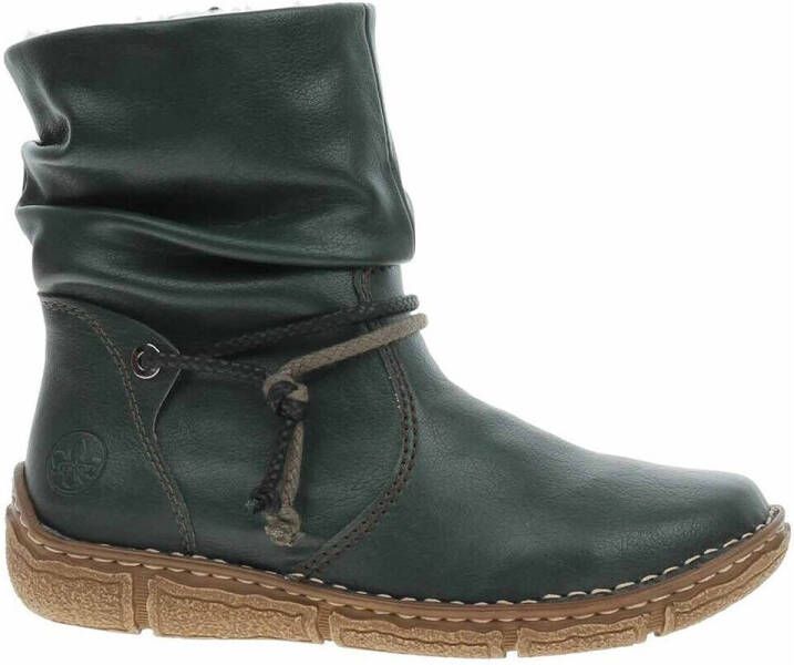 Rieker Winterlaarzen winter-enkellaars slouchy schacht ritssluiting met warme voering - Foto 2