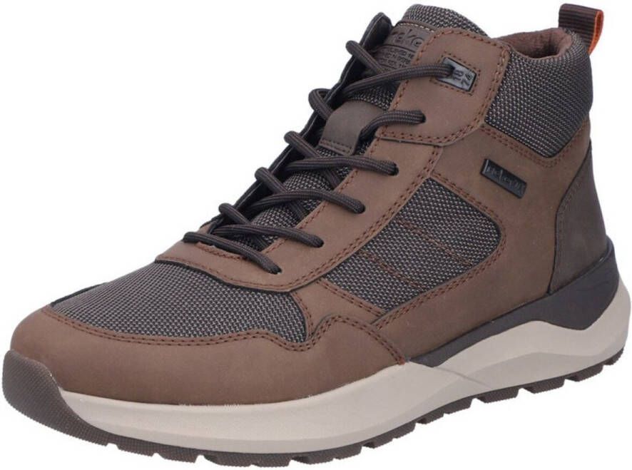 Rieker Winterlaarzen Veterboots casual high top sneaker met TEX-membraan
