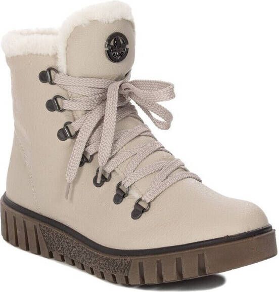 Rieker Griekenland Merino Boots Beige Dames - Foto 4