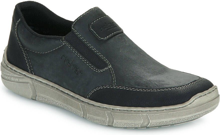 Rieker Instappers slip-on sneaker lage schoen instapschoen met elastiek aan beide zijden
