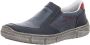 Rieker Instappers slip-on sneaker lage schoen vrijetijdsschoen met schachtpolstering - Thumbnail 1