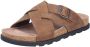 Rieker Slippers Heren Bruin - Thumbnail 3