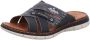 Rieker Slippers zomerschoen slippers badschoen met leren binnenzool - Thumbnail 3