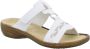Rieker Slippers sleehak zomerschoen pantoffels in zomerse kleuren - Thumbnail 3