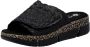 Rieker Slippers Zomerschoen klittenbandschoen huisschoen plateau met klittenbandsluiting - Thumbnail 1
