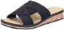 Rieker -dames-art V3669 00 zwart-slipper - Thumbnail 2